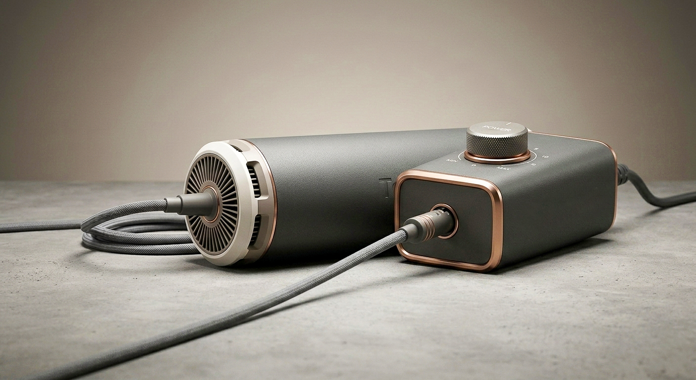 Torque recovery roller concept connected to an external physical control unit.